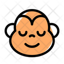 پیش‌نمایش فایل monkey-smiling-closed-eyes-3140746 از پک حیوان – جلد ۳