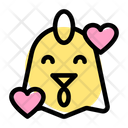 پیش‌نمایش فایل chicken-smiling-with-hearts-3140560 از پک حیوان – جلد ۱