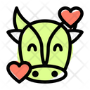 پیش‌نمایش فایل cow-smiling-with-hearts-3140551 از پک حیوان – جلد ۱
