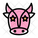 پیش‌نمایش فایل cow-star-struck-3140549 از پک حیوان – جلد ۱