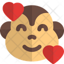 پیش‌نمایش فایل monkey-smiling-with-hearts-3143601 از پک حیوانات جلد ۳
