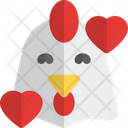پیش‌نمایش فایل chicken-smiling-with-hearts-3143464 از پک حیوانات جلد ۱