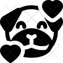 پیش‌نمایش فایل pug-smiling-with-hearts-3146972 از پک حیوانات جلد ۴
