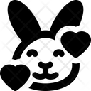 پیش‌نمایش فایل rabbit-smiling-with-hearts-3146928 از پک حیوانات جلد ۴