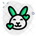 پیش‌نمایش فایل rabbit-smiling-with-hearts-3147890 از پک حیوانات جلد ۴