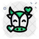 پیش‌نمایش فایل cow-smiling-with-hearts-3147668 از پک حیوانات جلد ۱