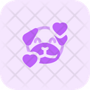 پیش‌نمایش فایل pug-smiling-with-hearts-3147612 از پک حیوانات جلد ۴