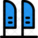 پیش‌نمایش فایل double-pennant-3263023 از پک تبلیغات