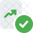 پیش‌نمایش فایل line-chart-check-3295218 از پک عملکرد کسب‌وکار – جلد ۱