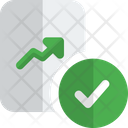 پیش‌نمایش فایل line-chart-check-3295557 از پک عملکرد کسب‌وکار – جلد ۱