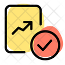 پیش‌نمایش فایل line-chart-check-3295473 از پک عملکرد کسب‌وکار – جلد ۱