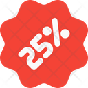 پیش‌نمایش فایل 25-percent-sticker-3360594 از پک نشان‌ها / مدال‌ها