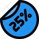 پیش‌نمایش فایل 25-percent-label-3360725 از پک نشان‌ها / مدال‌ها