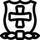 پیش‌نمایش فایل cross-shield-medal-3360363 از پک نشان‌ها / مدال‌ها