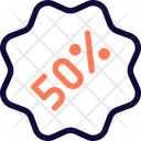 پیش‌نمایش فایل 50-percent-sticker-3361504 از پک نشان‌ها / مدال‌ها