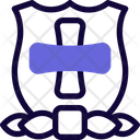 پیش‌نمایش فایل cross-shield-medal-3361529 از پک نشان‌ها / مدال‌ها