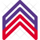 پیش‌نمایش فایل military-ran-badge-triple-stripe-3361449 از پک نشان‌ها / مدال‌ها