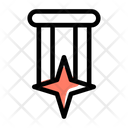 پیش‌نمایش فایل cross-star-medal-3361021 از پک نشان‌ها / مدال‌ها