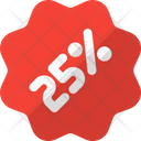 پیش‌نمایش فایل 25-percent-sticker-3361243 از پک نشان‌ها / مدال‌ها