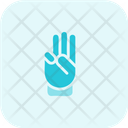 پیش‌نمایش فایل three-finger-3382559 از پک آرا