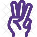 پیش‌نمایش فایل three-finger-3382983 از پک آرا