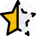 پیش‌نمایش فایل half-star-3382444 از پک آرا