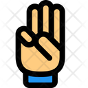 پیش‌نمایش فایل three-finger-3382449 از پک آرا
