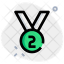 پیش‌نمایش فایل second-rank-medal-3394325 از پک پاداش – جلد ۲