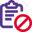 پیش‌نمایش فایل clipboard-banned-3440546 از پک فایل‌ها دفتر کار