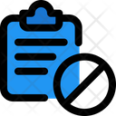 پیش‌نمایش فایل clipboard-banned-3439993 از پک فایل‌ها دفتر کار