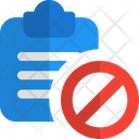پیش‌نمایش فایل clipboard-banned-3440284 از پک فایل‌ها دفتر کار