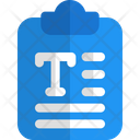 پیش‌نمایش فایل clipboard-text-3440307 از پک فایل‌ها دفتر کار