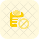پیش‌نمایش فایل clipboard-banned-3439994 از پک فایل‌ها دفتر کار