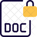 پیش‌نمایش فایل doc-file-lock-3440718 از پک فایل‌ها دفتر کار