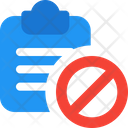 پیش‌نمایش فایل clipboard-banned-3439863 از پک فایل‌ها دفتر کار