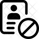پیش‌نمایش فایل id-card-banned-3495758 از پک مشاغل