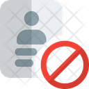 پیش‌نمایش فایل id-card-banned-3496258 از پک مشاغل