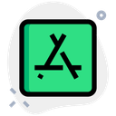 پیش‌نمایش فایل app-store-ios-3550511 از پک لوگو فناوری – جلد ۱