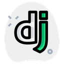 پیش‌نمایش فایل django-3550620 از پک لوگو فناوری – جلد ۲