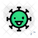 پیش‌نمایش فایل tongue-out-left-eye-wink-3557811 از پک کووید شکلک با حالت چهره