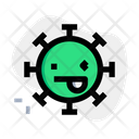 پیش‌نمایش فایل tongue-out-left-eye-wink-3557812 از پک کووید شکلک با حالت چهره