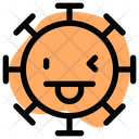 پیش‌نمایش فایل tongue-out-left-eye-wink-3557550 از پک کووید شکلک با حالت چهره