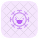پیش‌نمایش فایل grinning-right-eye-wink-3557345 از پک کووید شکلک با حالت چهره
