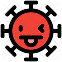 پیش‌نمایش فایل tongue-out-left-eye-wink-3557289 از پک کووید شکلک با حالت چهره