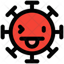 پیش‌نمایش فایل tongue-out-right-eye-wink-3557291 از پک کووید شکلک با حالت چهره