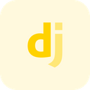 پیش‌نمایش فایل django-3627465 از پک لوگو فناوری – جلد ۲