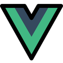 پیش‌نمایش فایل vue-dot-js-3629738 از پک لوگو فناوری – جلد ۷
