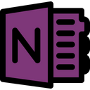 پیش‌نمایش فایل microsoft-onenote-3629515 از پک لوگو فناوری – جلد ۴