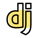 پیش‌نمایش فایل django-3629911 از پک لوگو فناوری – جلد ۲