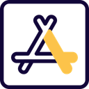 پیش‌نمایش فایل app-store-ios-3772525 از پک لوگو فناوری – جلد ۱